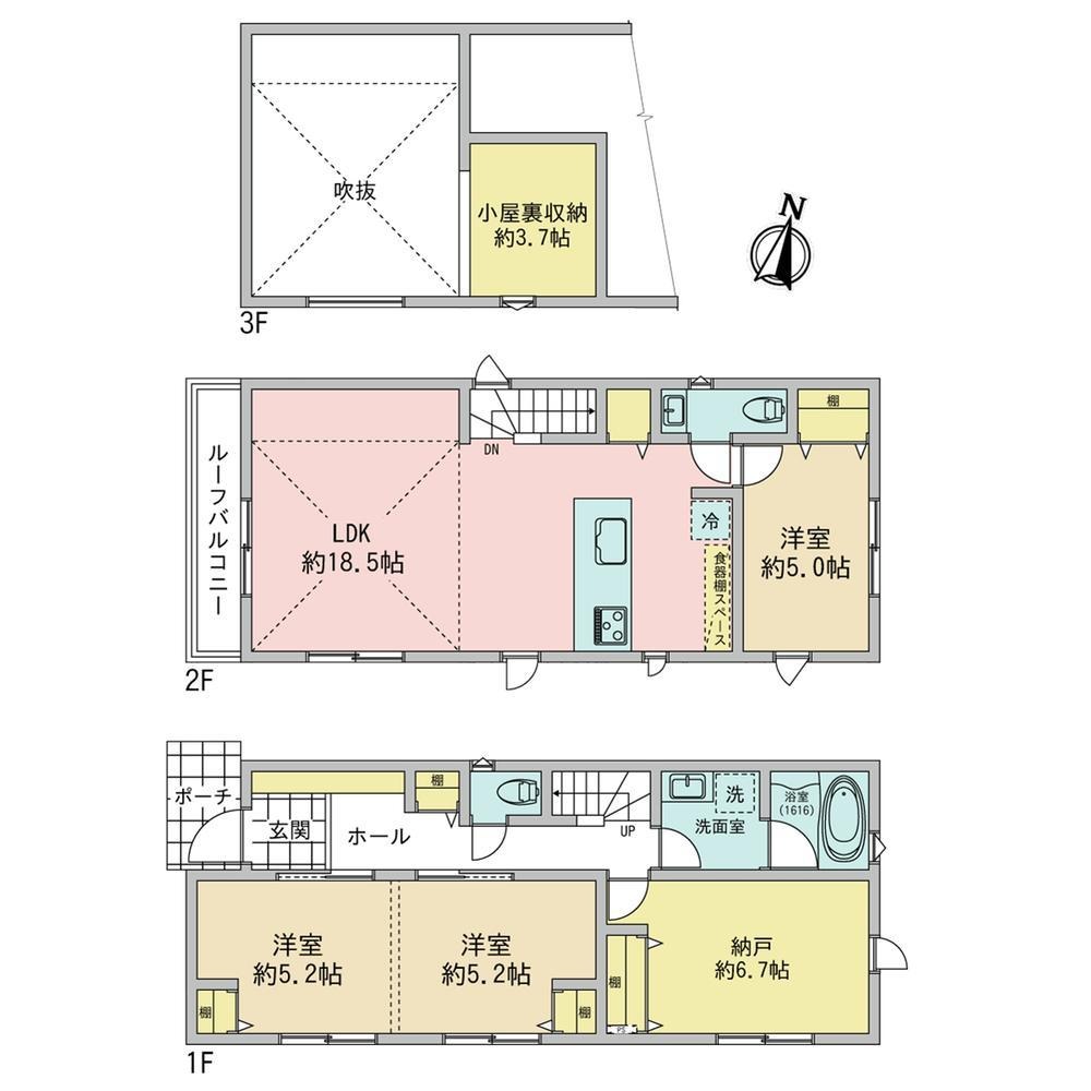 FOLS砧の間取り図